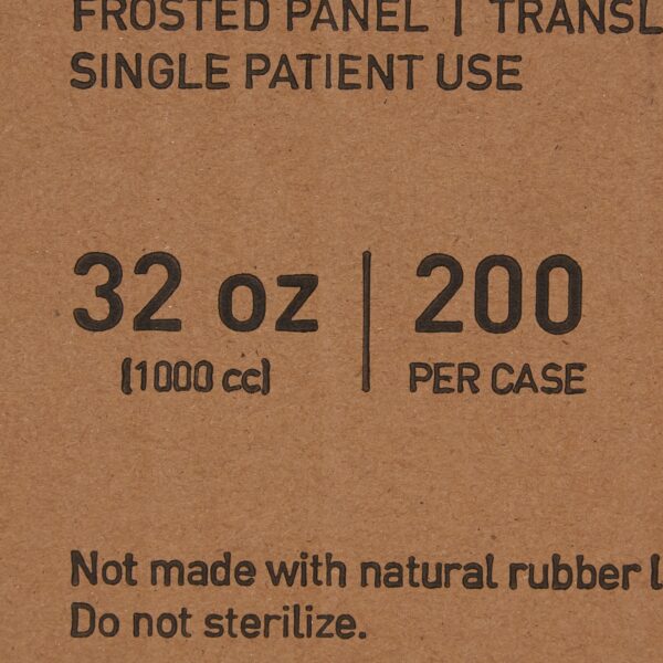 Graduated Container McKesson Triangular Polypropylene 1,000 mL (32 oz.) - Image 3
