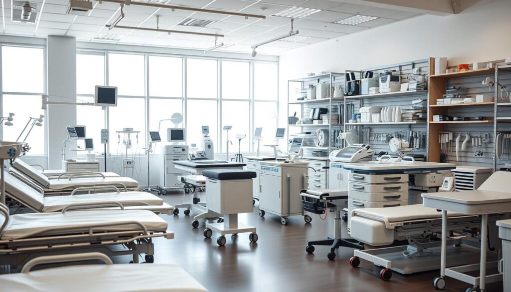 medical equipment selection
