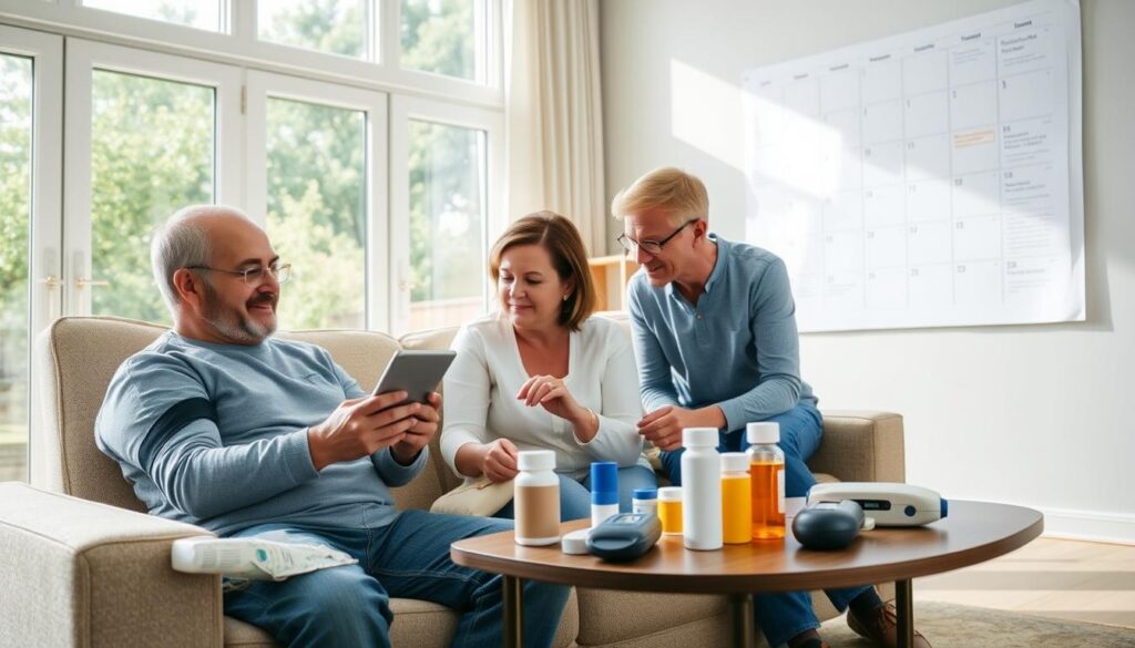 in-home disease management support
