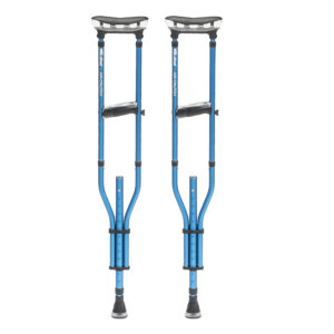 Universal Aluminum Crutch with Accessories