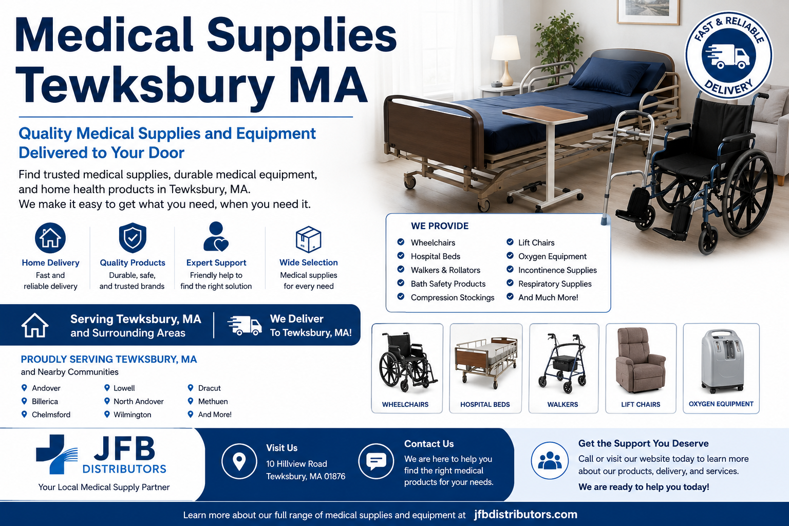 Medical Supplies Tewksbury MA