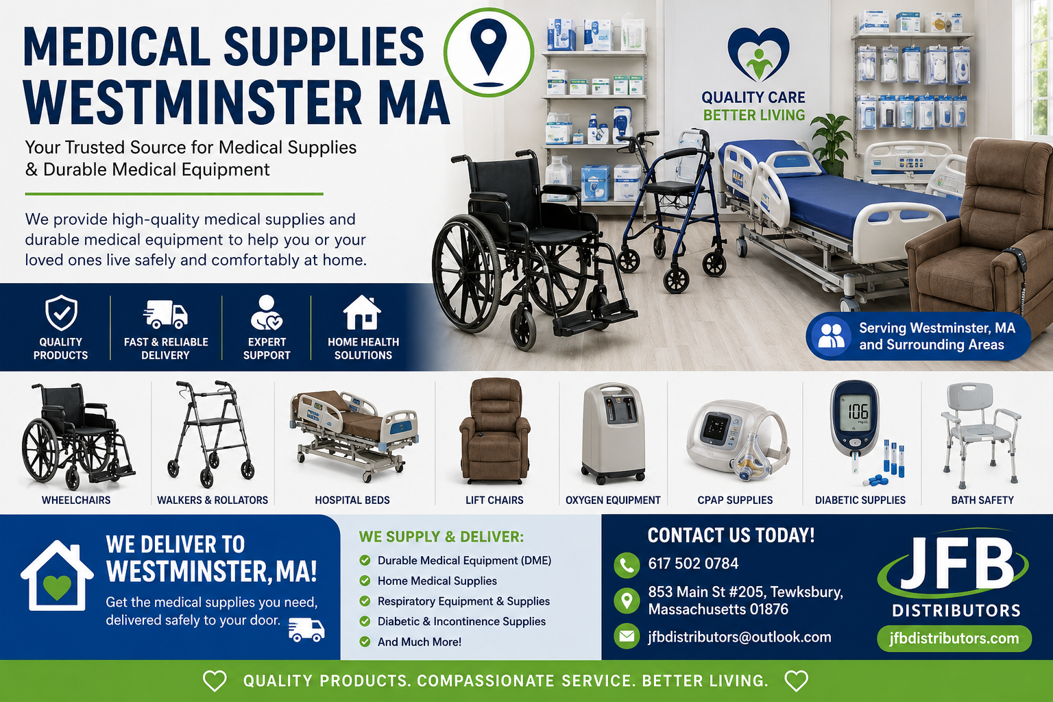 Medical Supplies Westminster MA