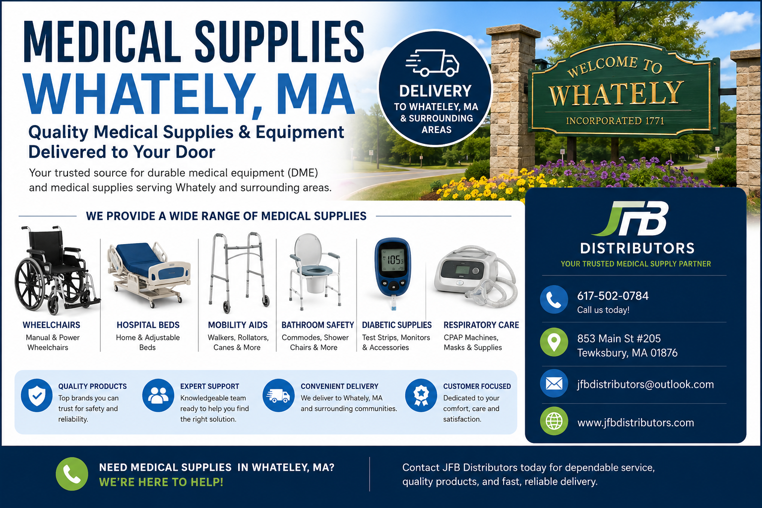 Medical Supplies Whately MA